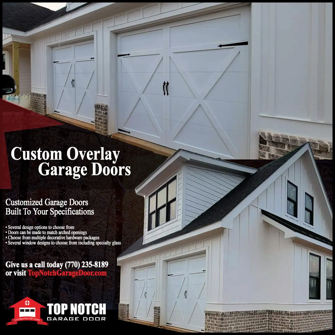 custom carriage overlay garage doors