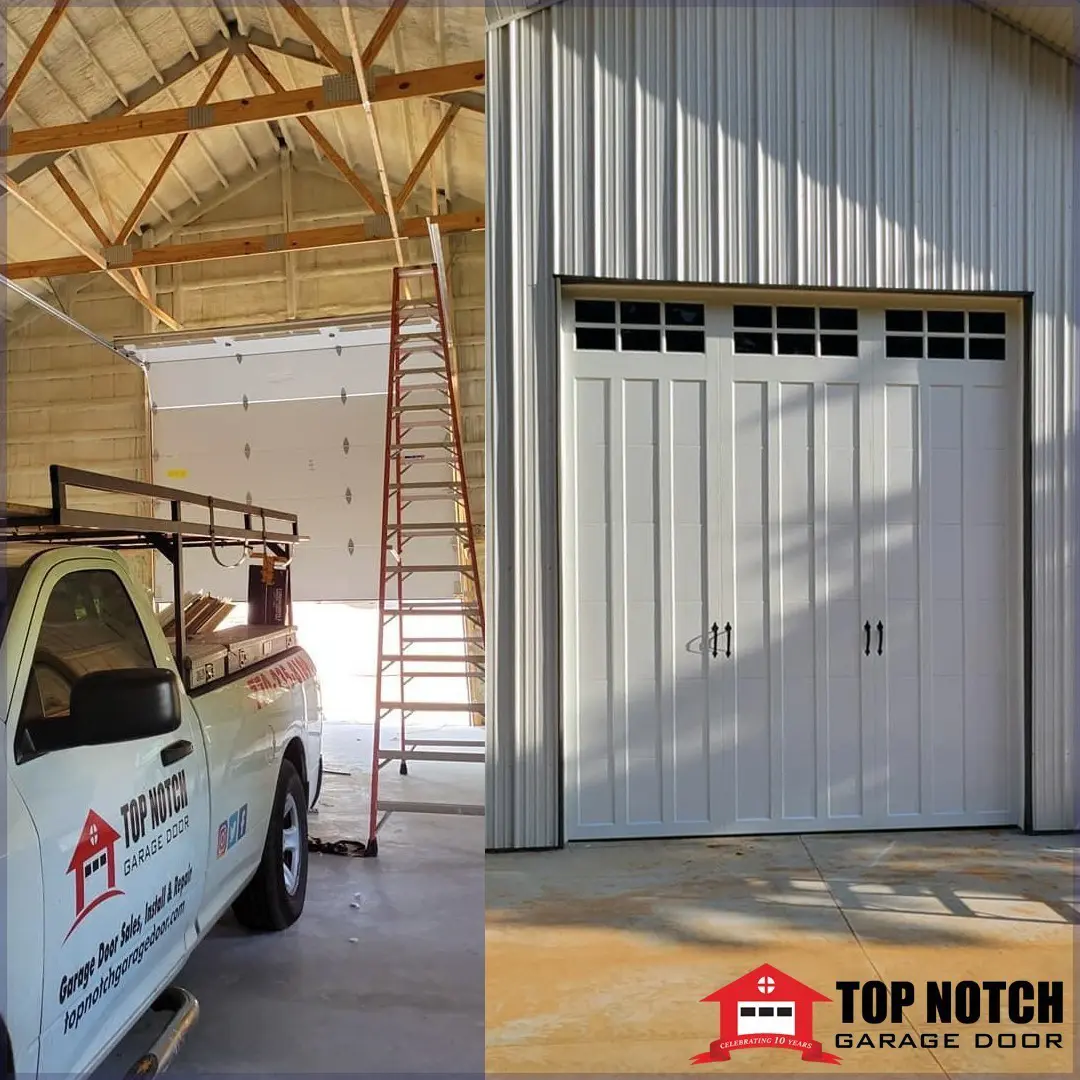 overlay garage door