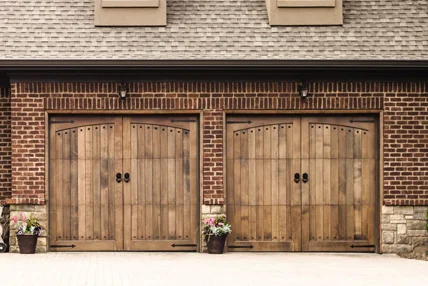 premium wood garage doors