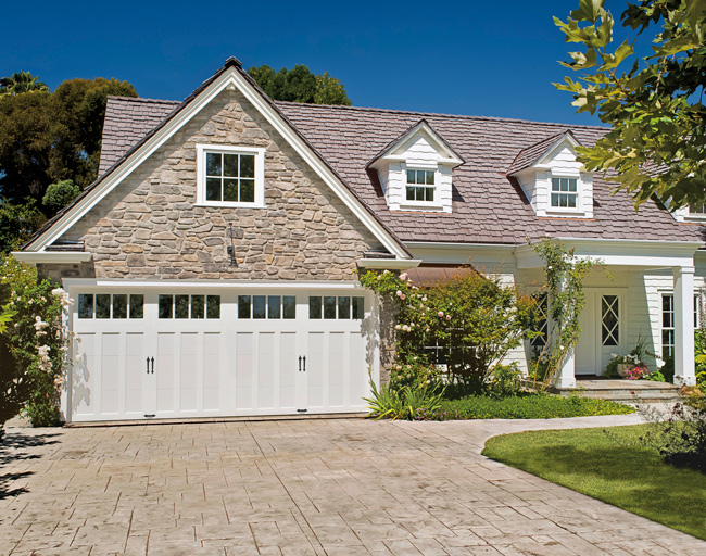 overlay farm house garage door