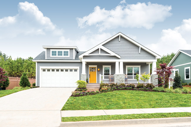 double car garage door with classic design glass