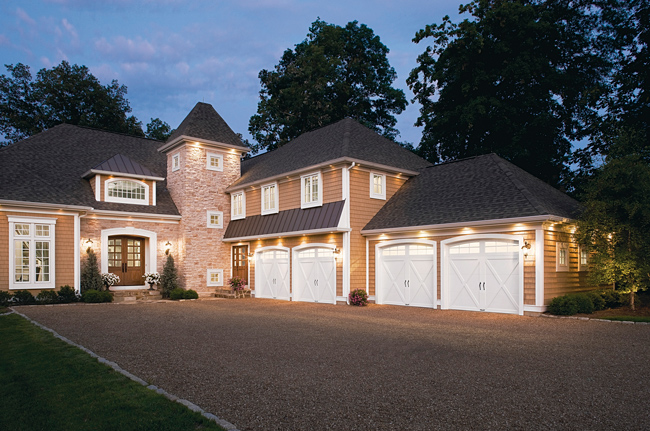 overlay farmhouse garage doors